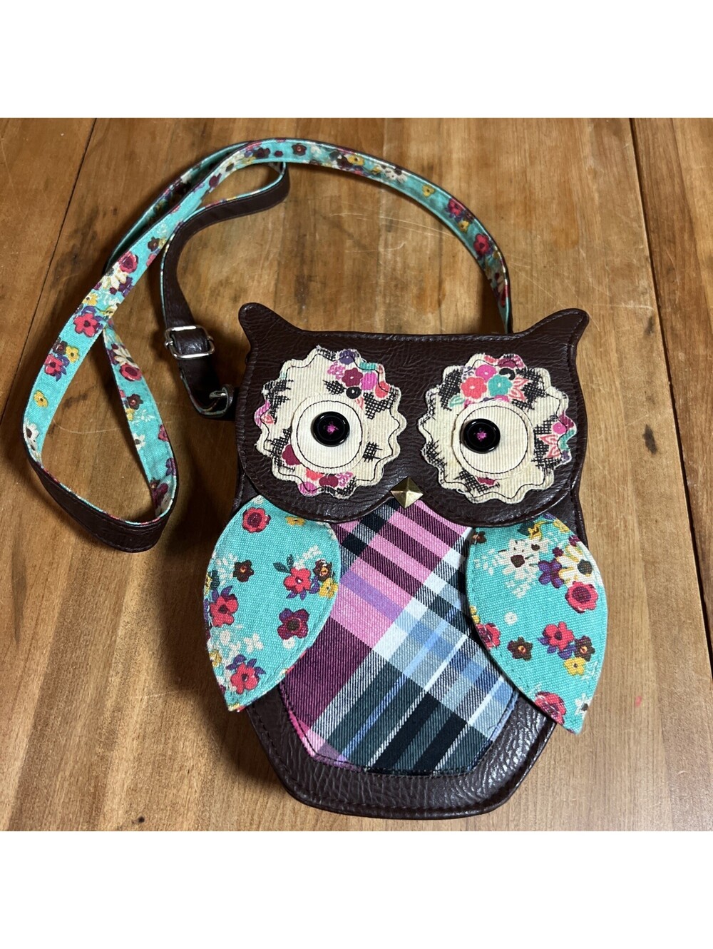Claire’s Owl Crossbody Bag Purse